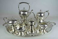 Sterling Silver Teaset