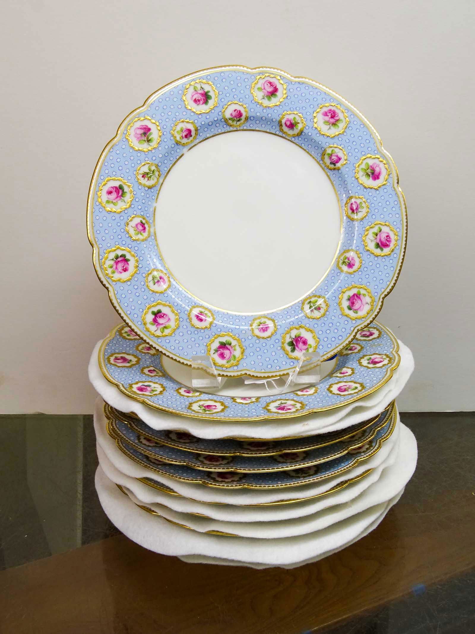 Set of (11) French 9" Plates (1 of 4)