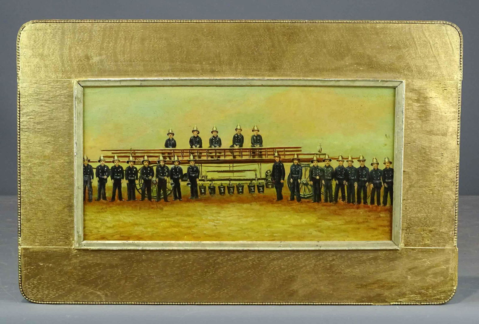 Painting of a Fire Brigade (1 of 6)