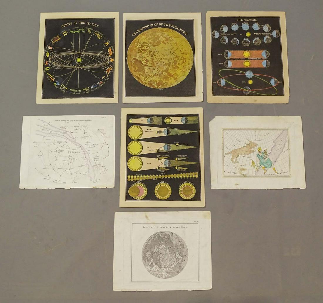 Astronomy Antique Prints (7) (1 of 9)