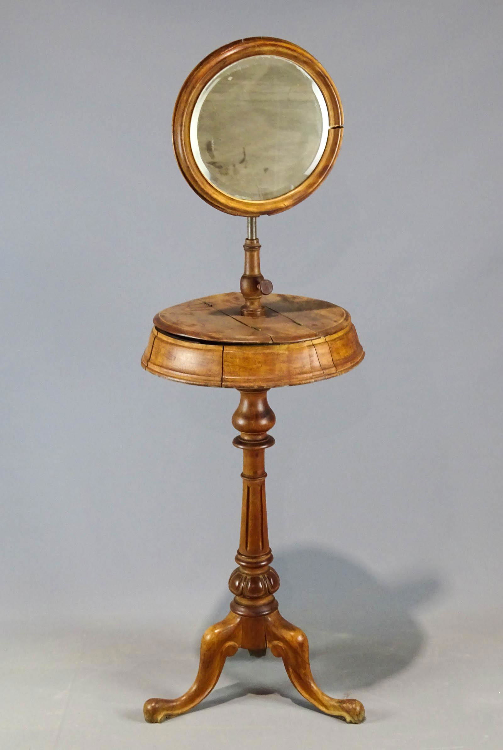 19th c. Shaving Mirror (1 of 14)
