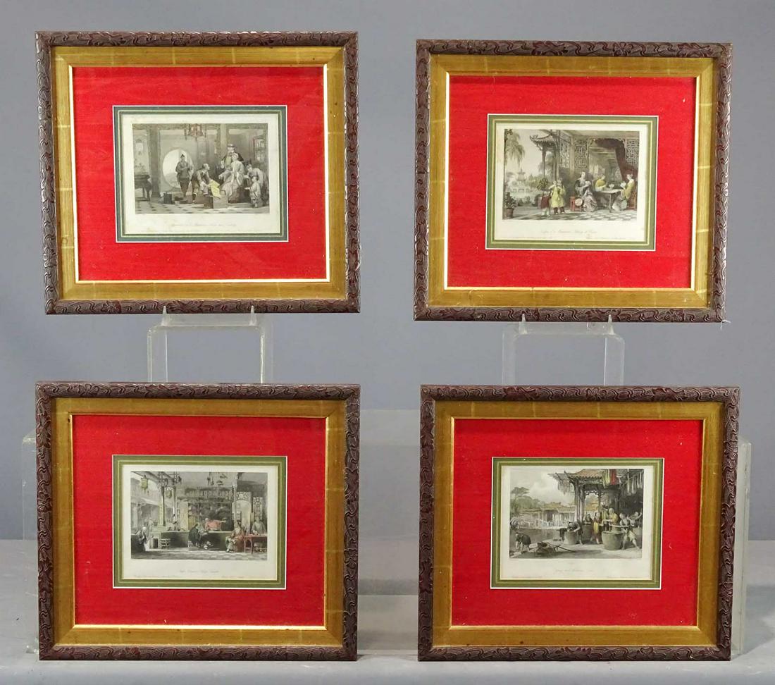 Early Framed Asian Prints (1 of 14)