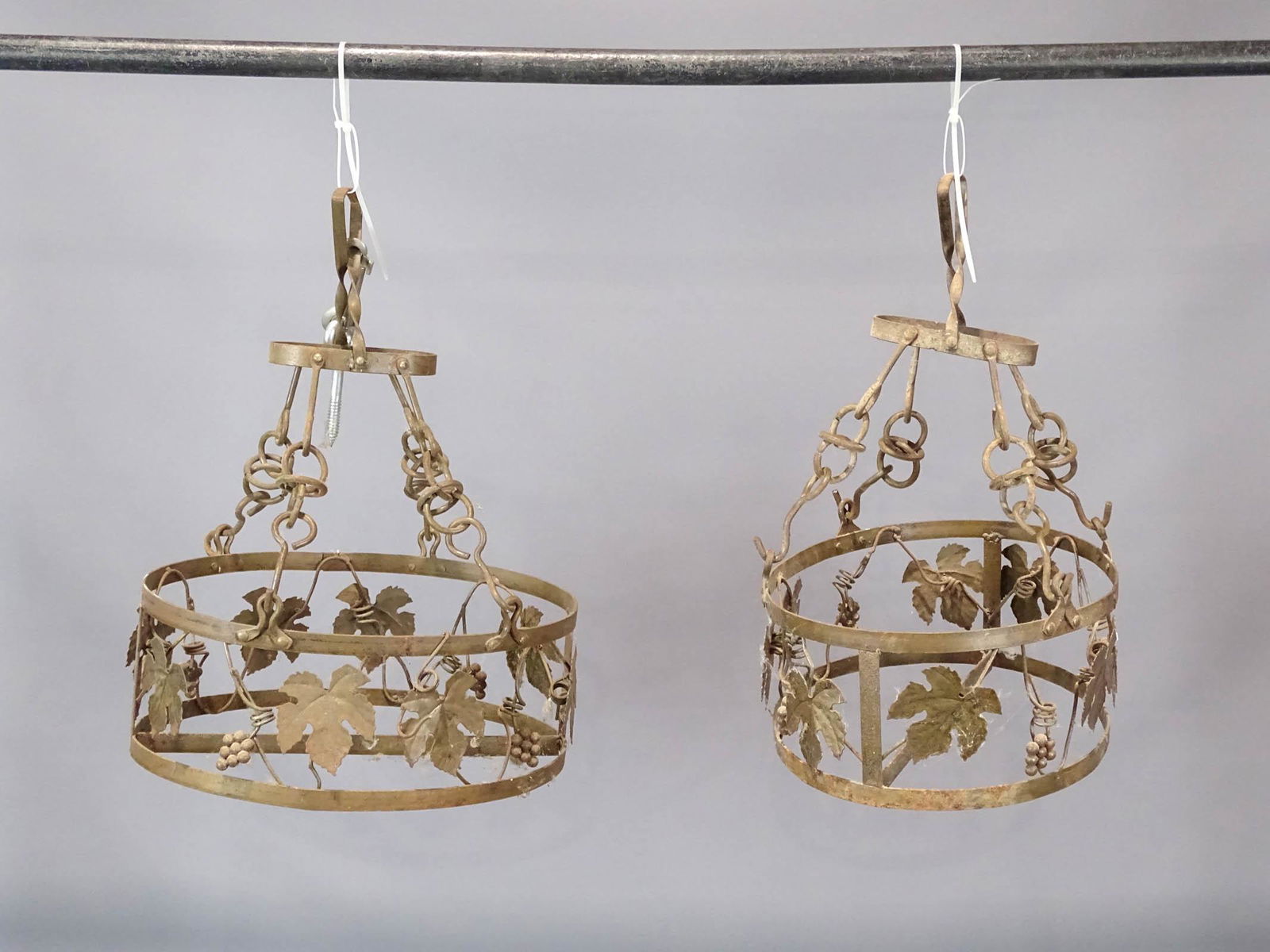 Pair Metal Hanging Racks (1 of 6)