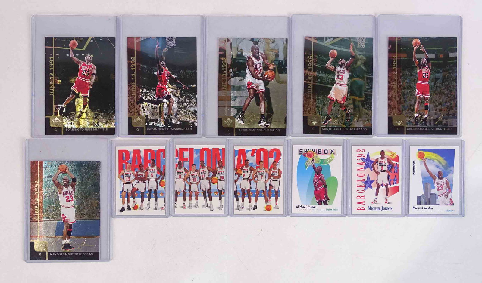 Michael Jordan Basketball Cards (1 of 2)