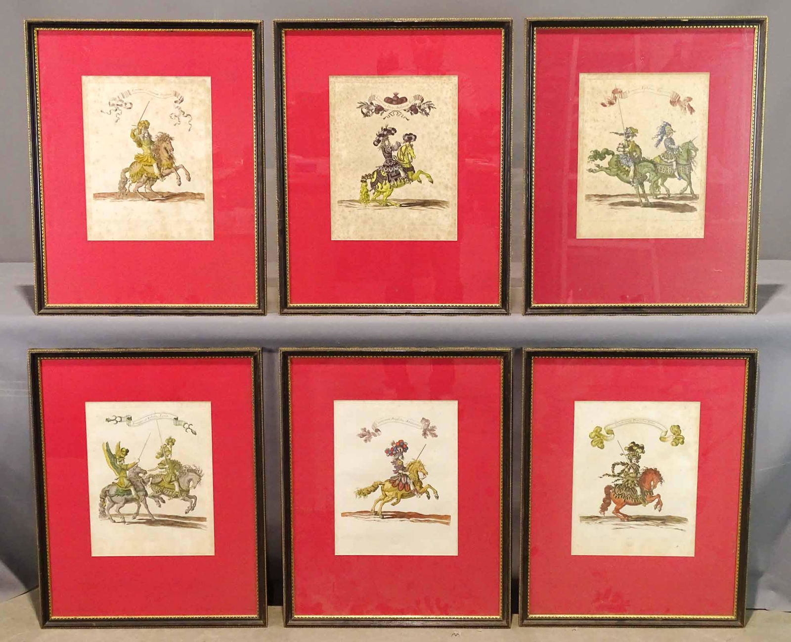 Set of (6) 19th c. Continental Prints (1 of 8)