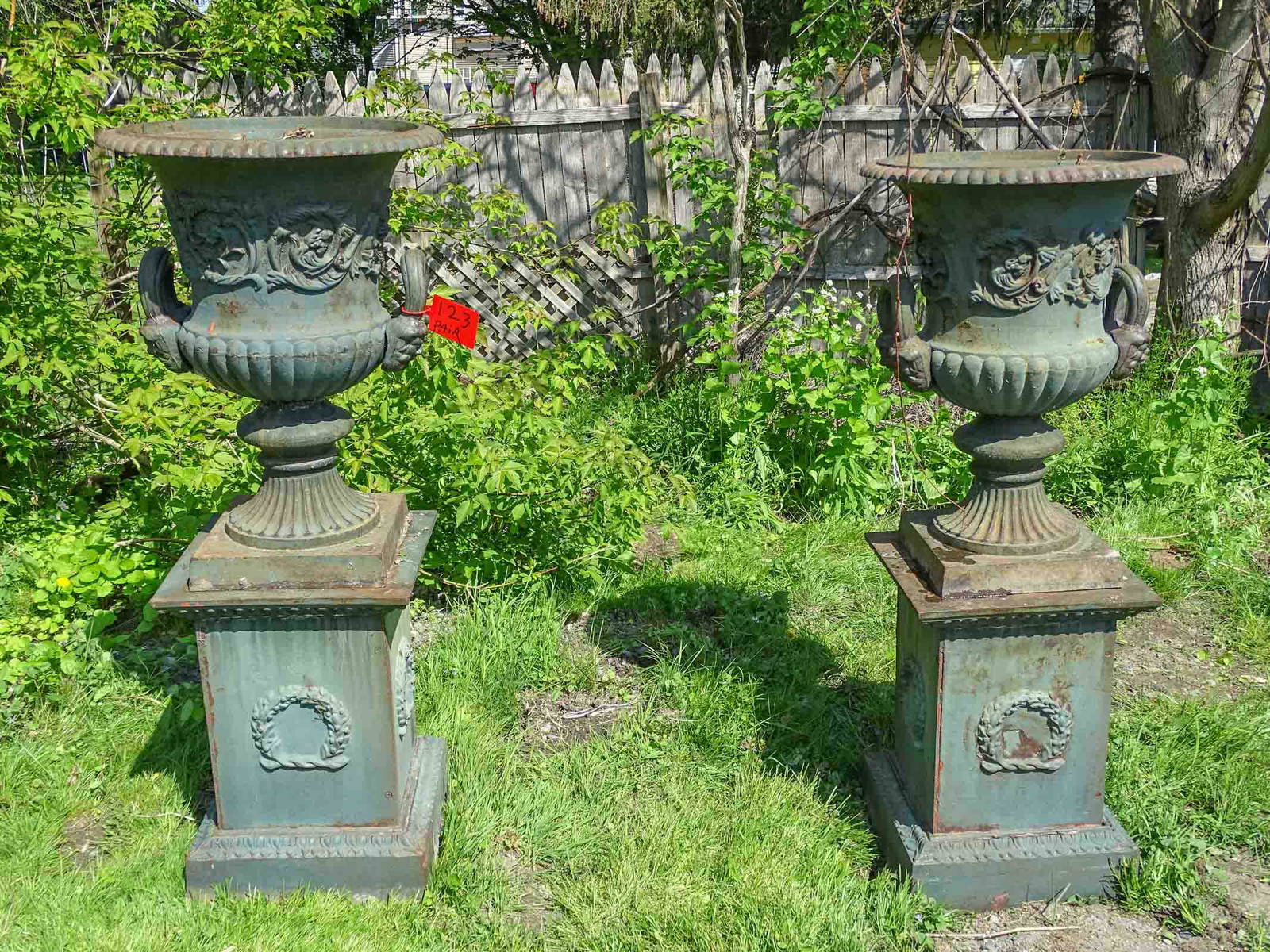 Pair Urns Auction