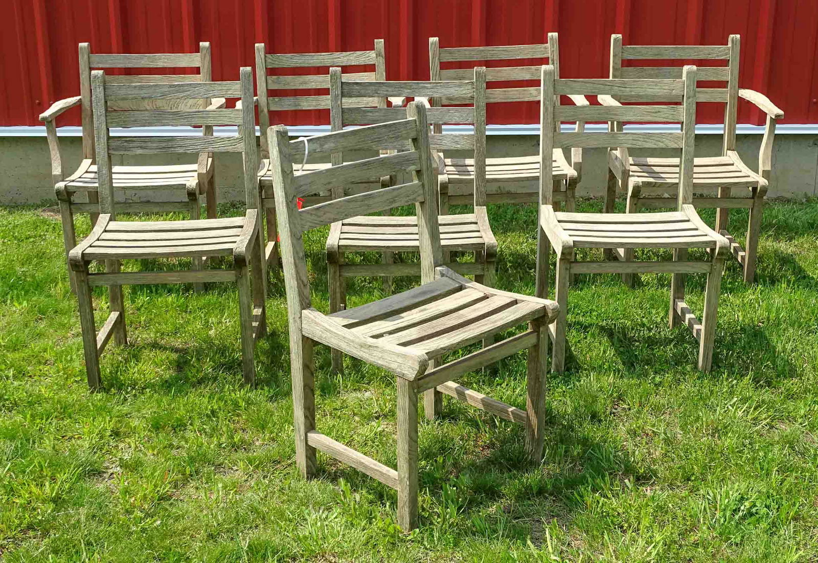 Set 8 Teak Chairs (1 of 5)