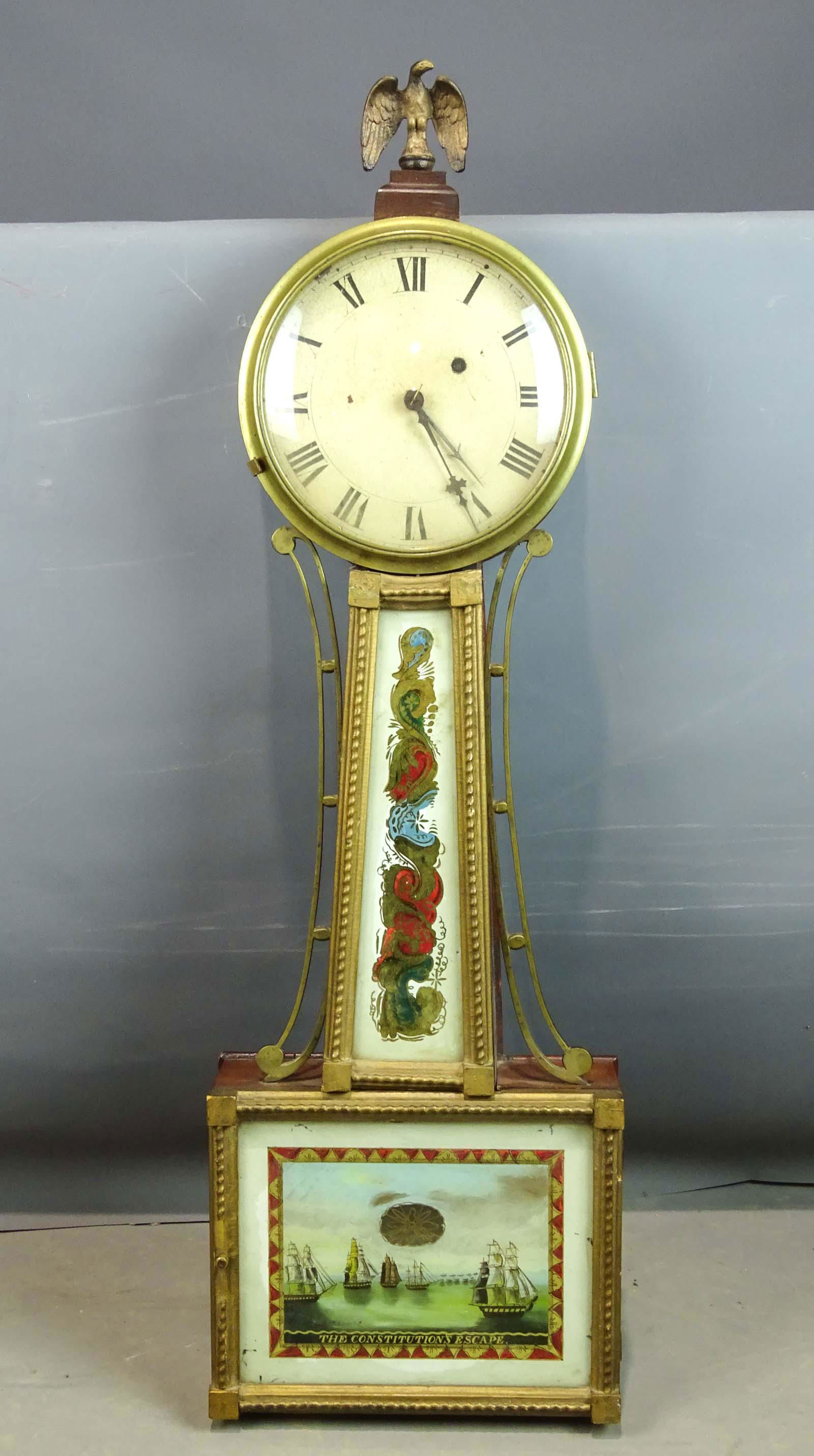 19th C. Banjo Clock (1 of 9)