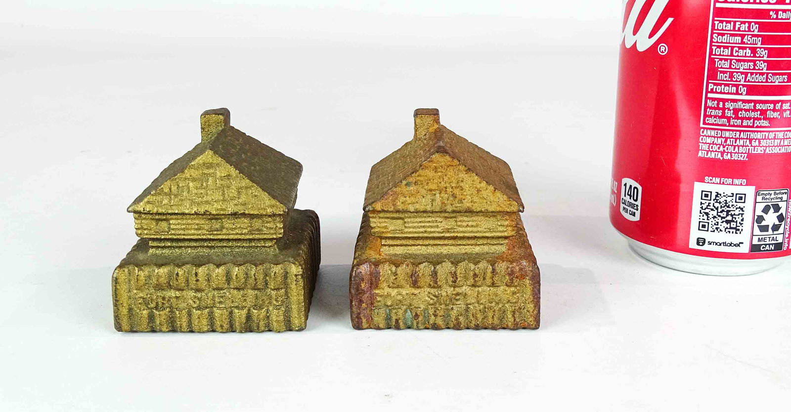 Cast Iron Fort Snelling Paperweights (1 of 6)