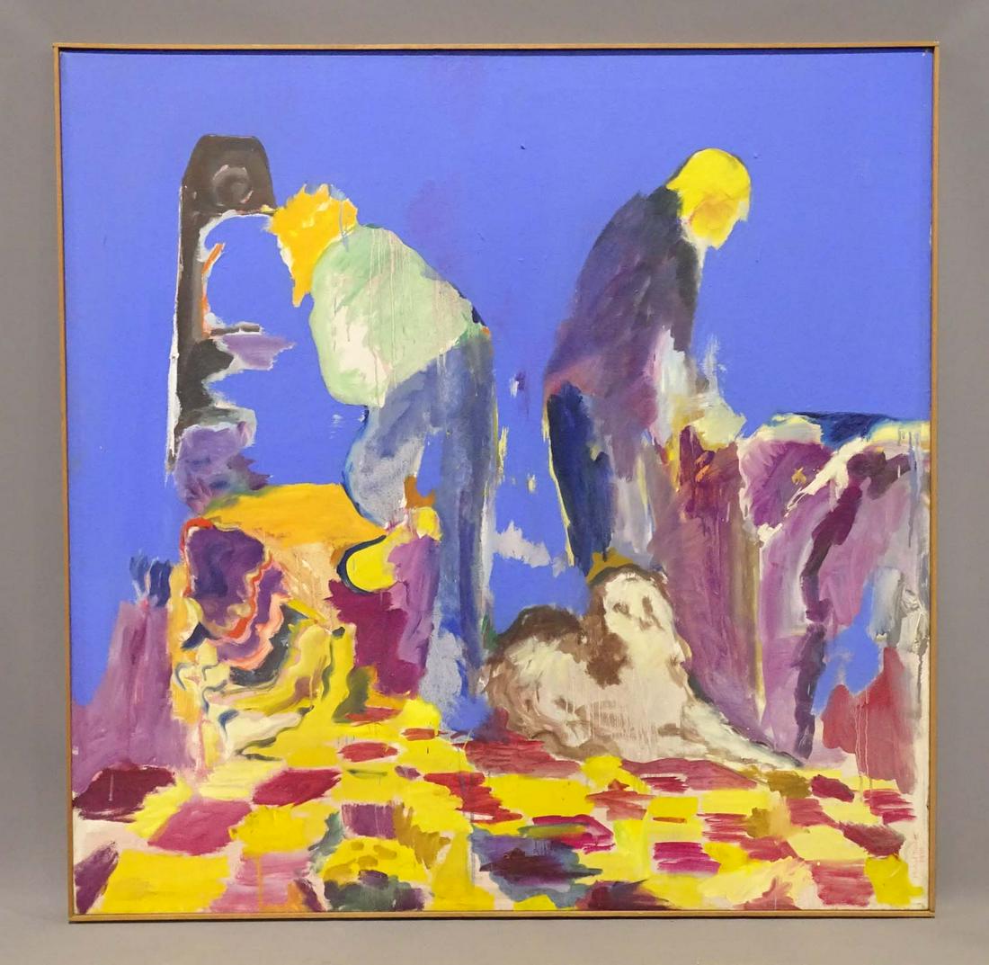 Michael DeWitt Abstract Painting (1 of 5)