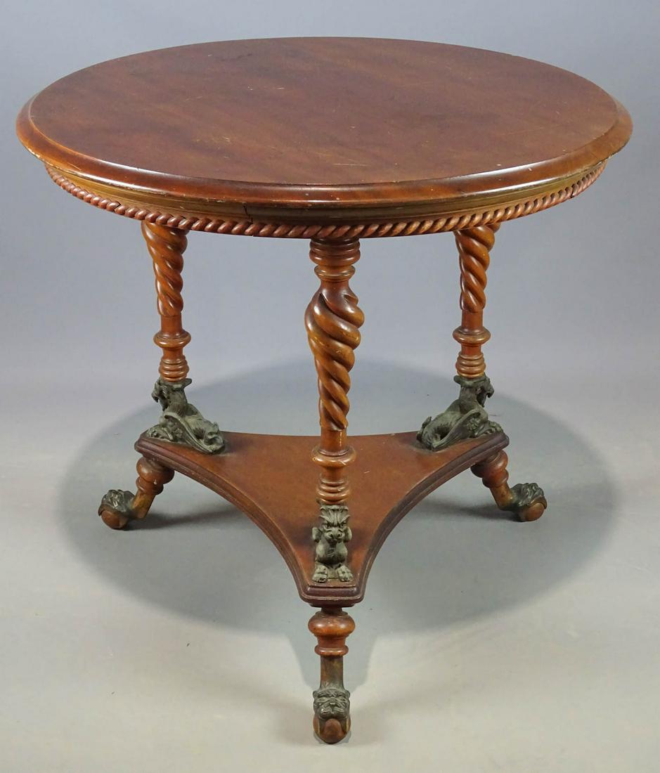 19th c. Victorian Parlor Table (1 of 10)