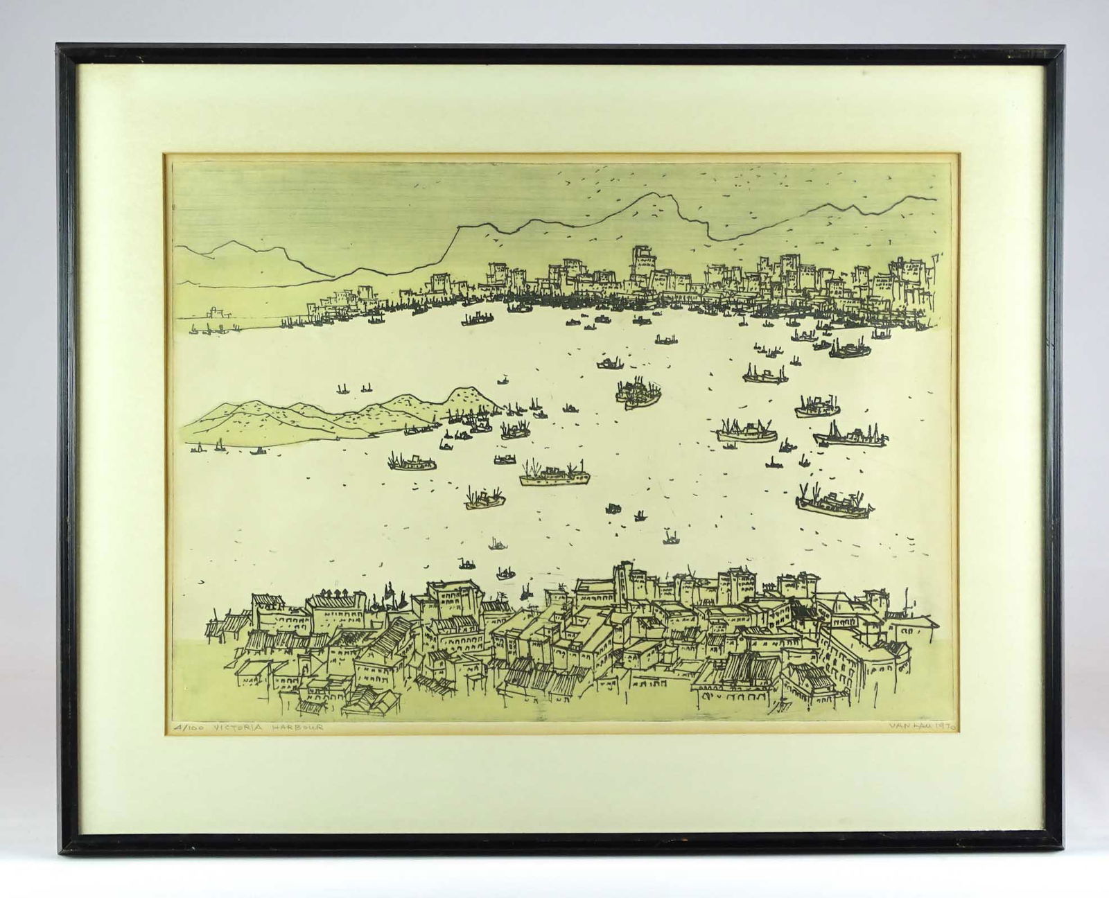 View of Victoria Harbor, Hong Kong (1 of 6)