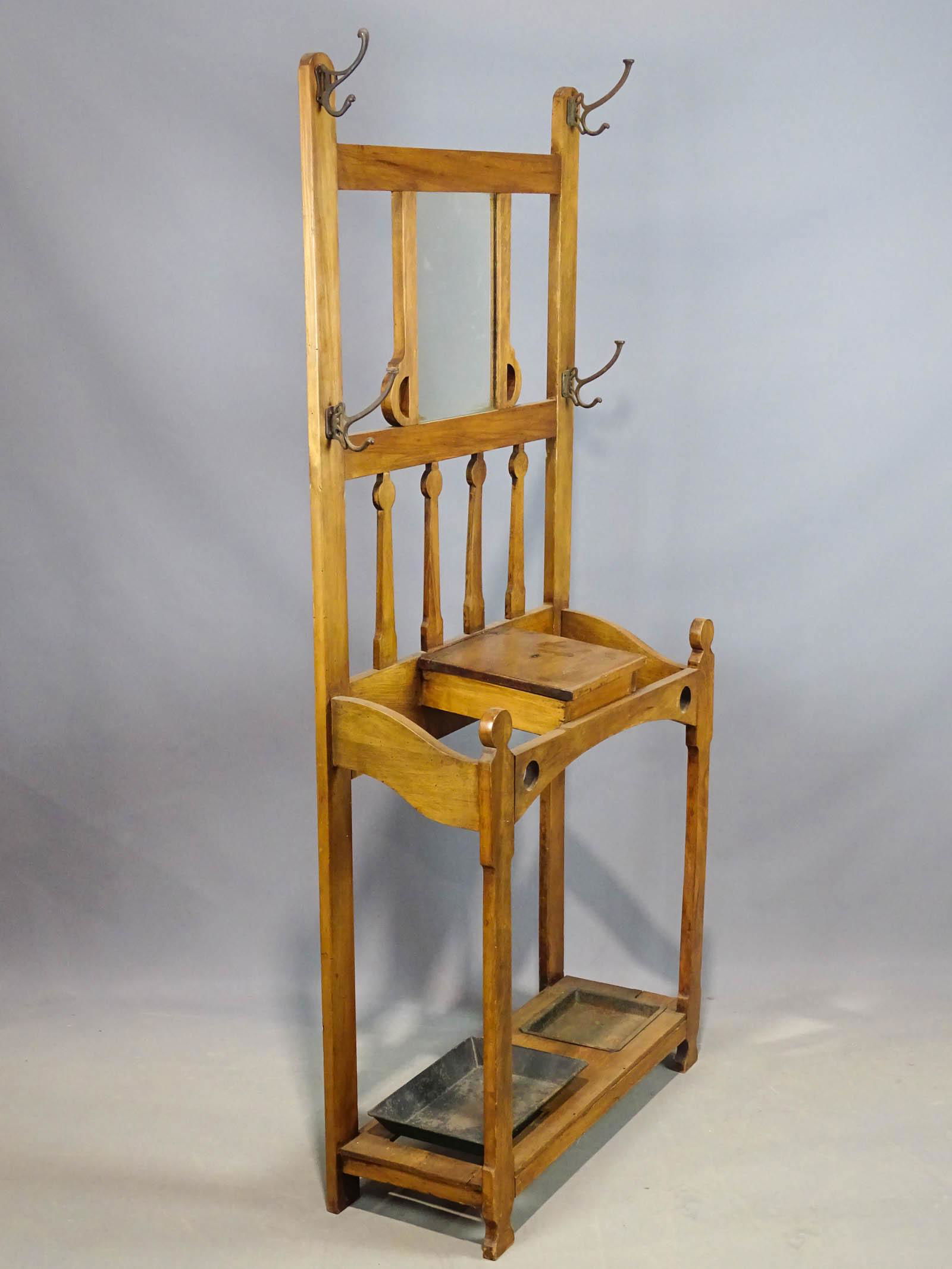 Arts & Crafts Hall Bench (1 of 8)