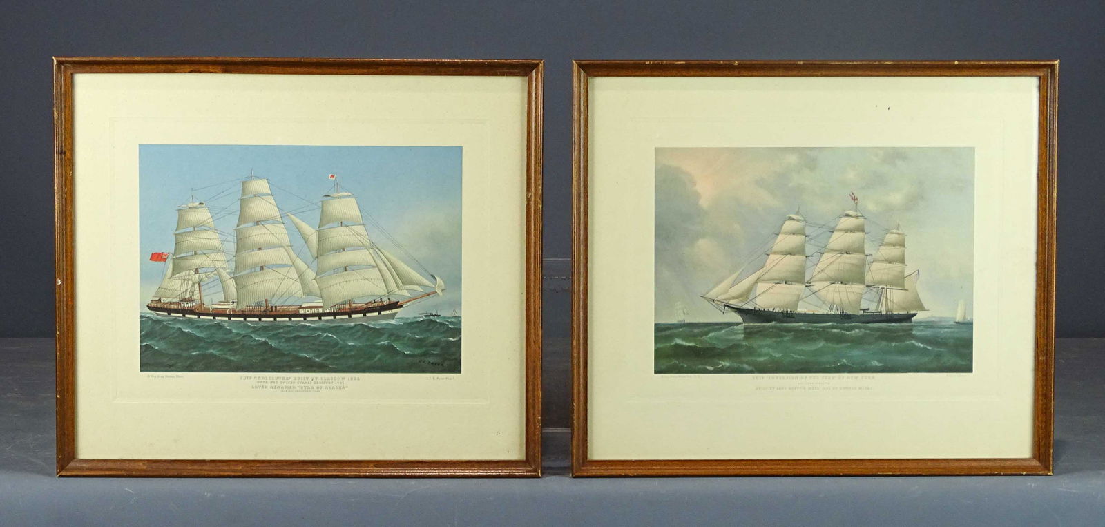 J. E. Baker Ship Prints (1 of 7)