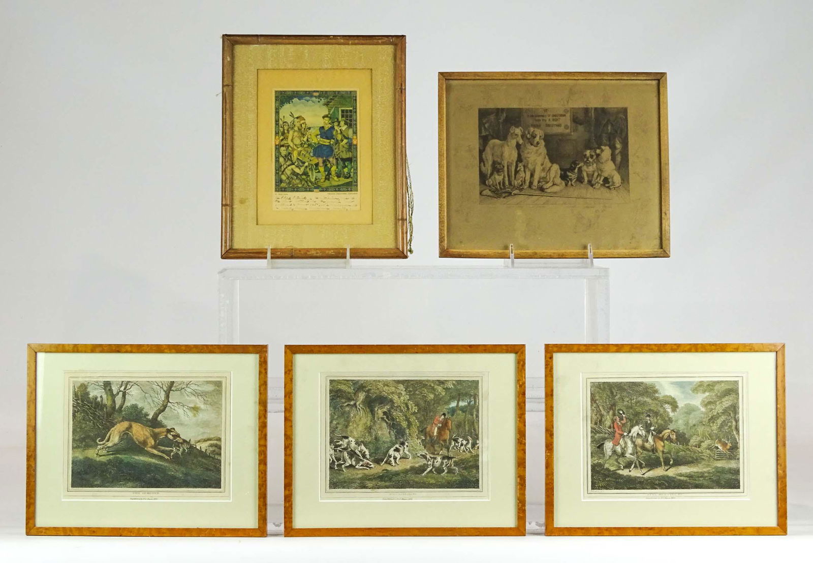 Lot 5 Hunt Prints (1 of 12)