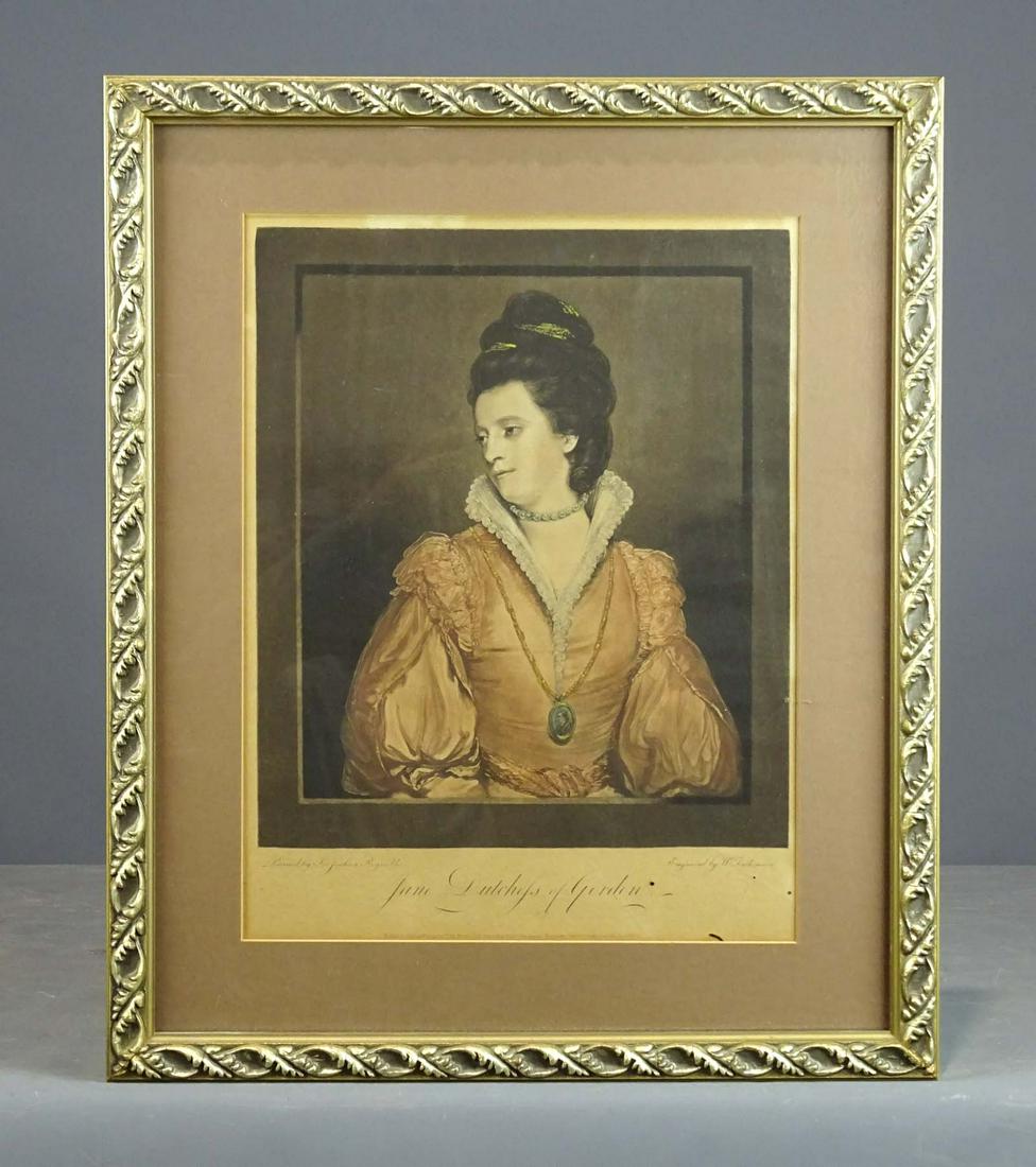 Print: "Jane Dutchess of Gordon" (1 of 5)