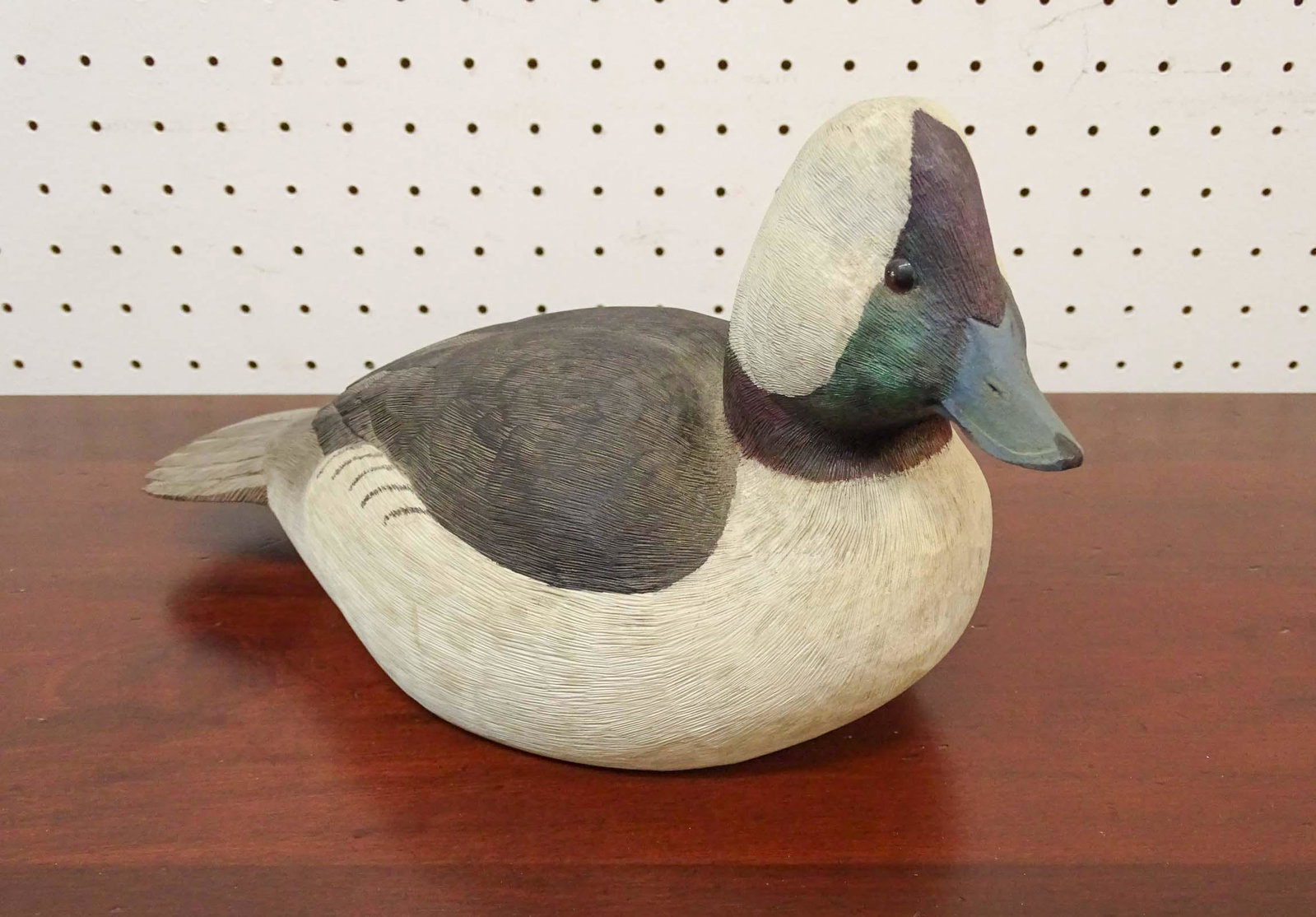Decoy: Decoy Buffalo Head Drake by Norman H. Williams.