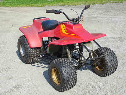 Manco 4 Wheeler: Manco 4 wheeler, Kawasaki 296 cc engine "FG300D", sold as is, no title, engine turns over.