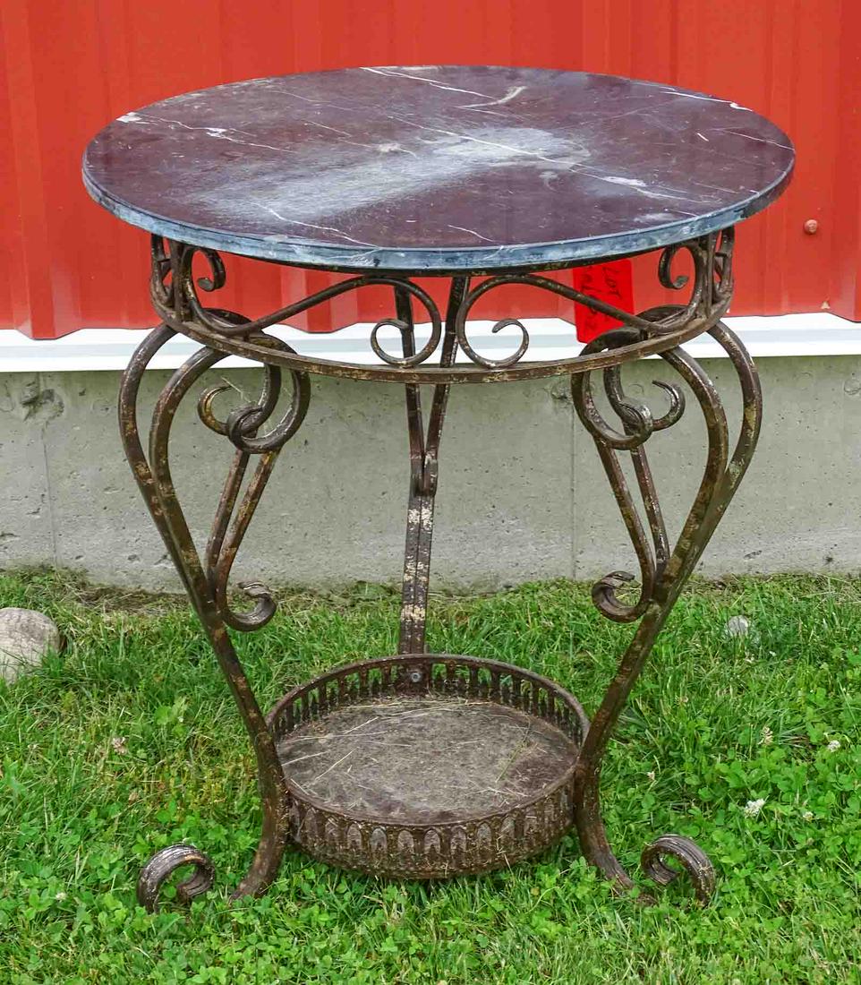 Wrought Iron Patio Table (1 of 4)