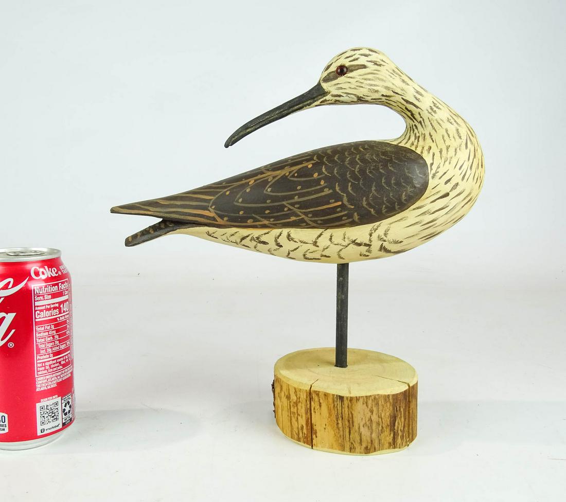 Bird Carving Signed Bob Lee (1 of 4)