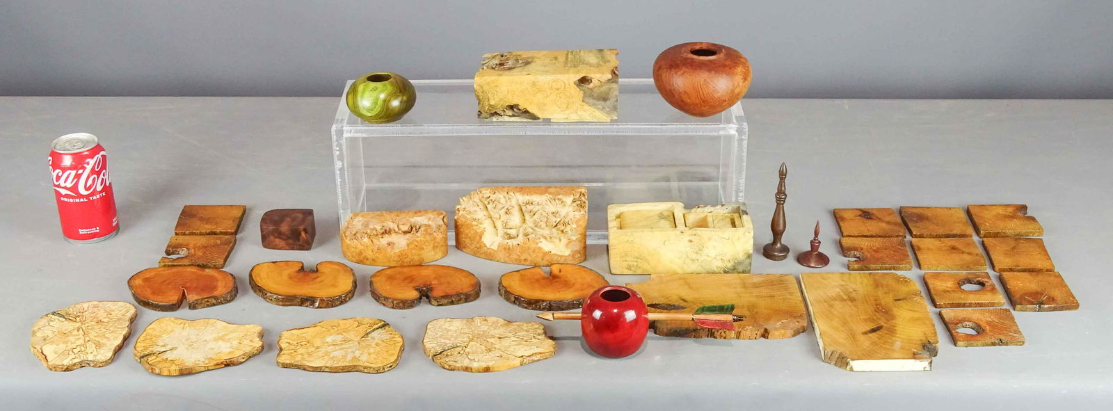 Artist's Made Woodenware Lot (1 of 19)