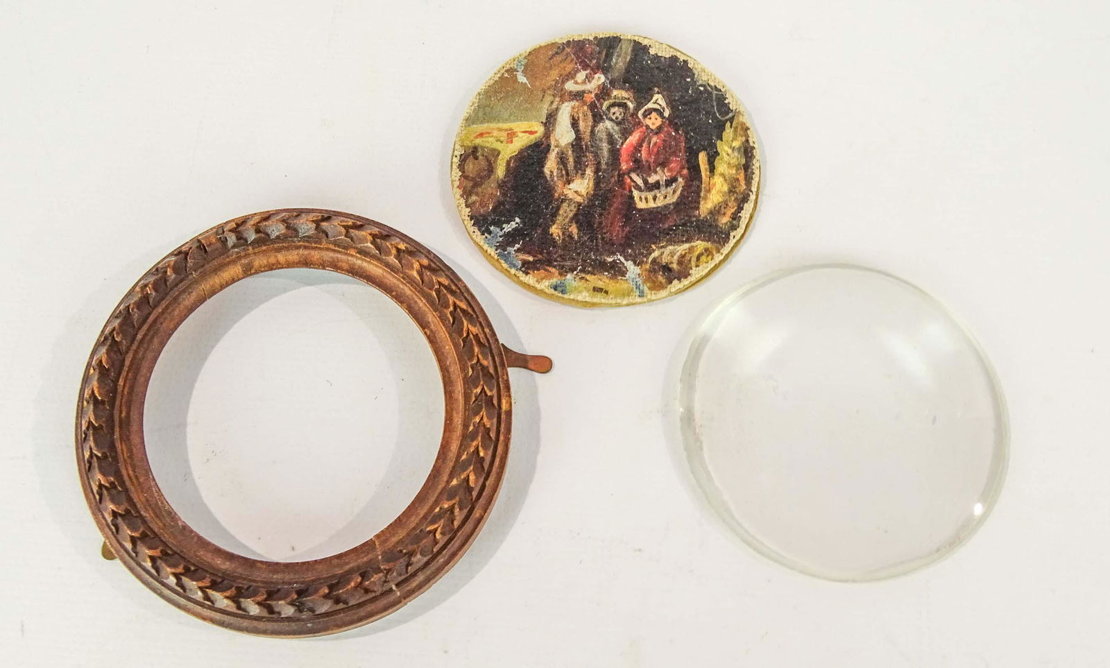 19th c. Continental School Miniature Painting (1 of 4)