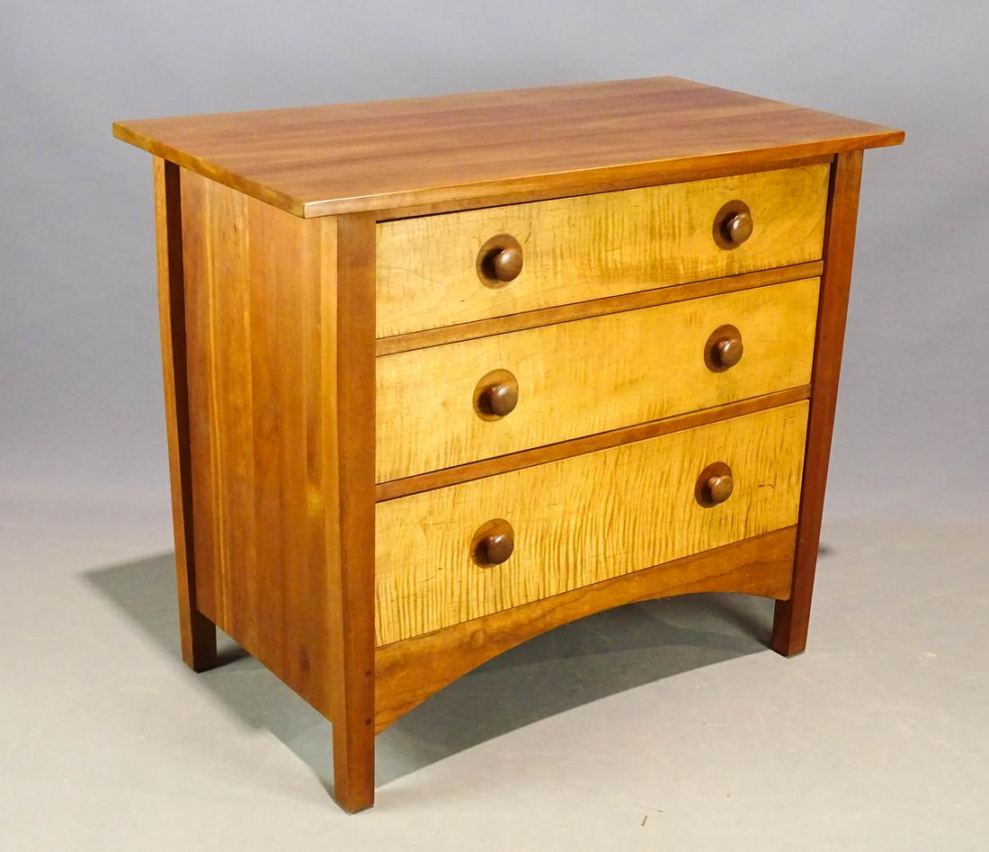 Stickley Chest of Drawers: Stickley chest of drawers. 37 1/2" x 19 1/2" x 32 1/2".