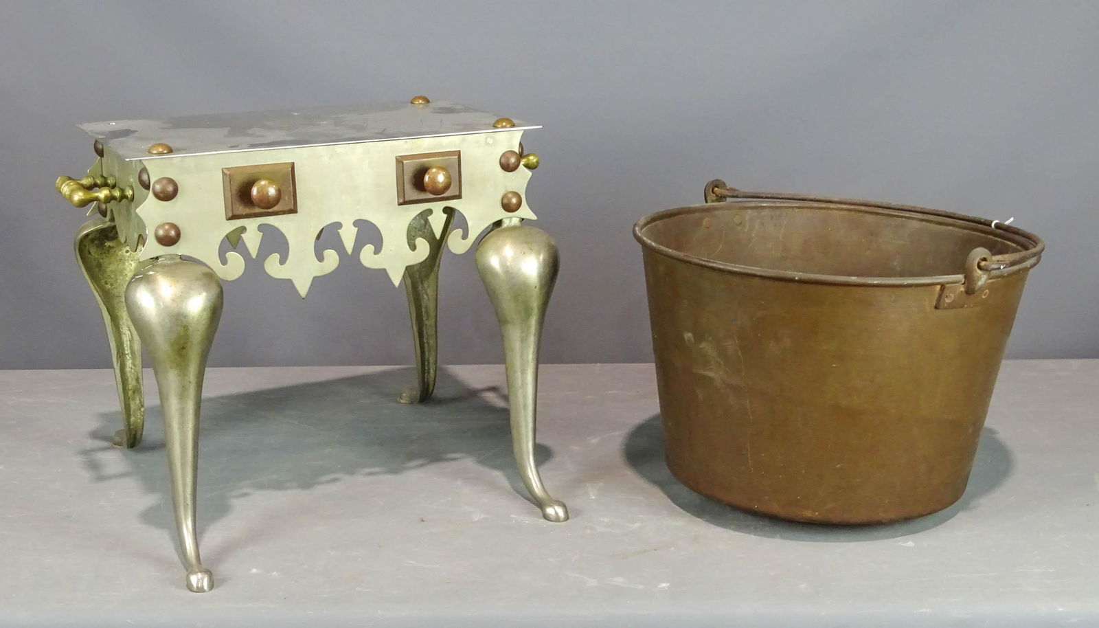 Footman & Brass Bucket (1 of 7)