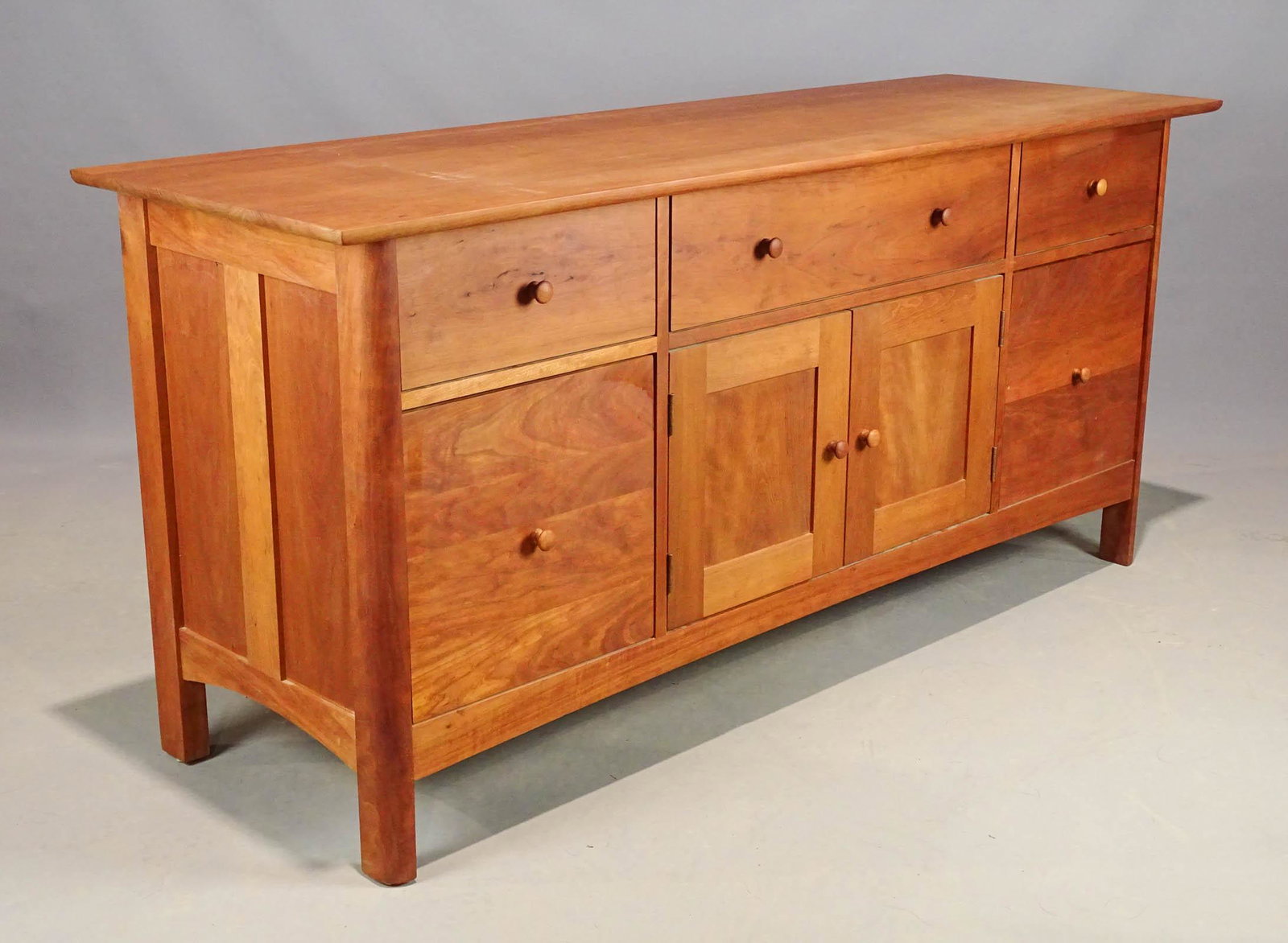 Vermont Furniture Sideboard: Vermont Furniture Shaker style sideboard. 65" x 21" x 30".