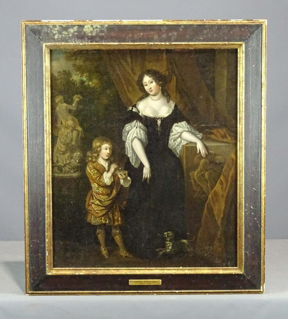 Painting: Attributed to Caspar Netscher (1 of 7)