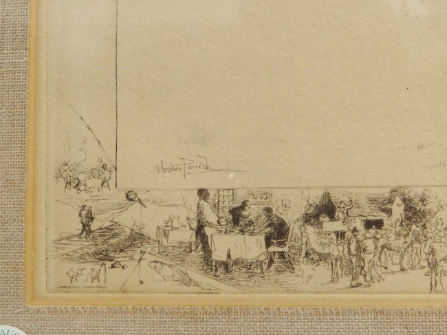 Etching Stephan Parrish - 3