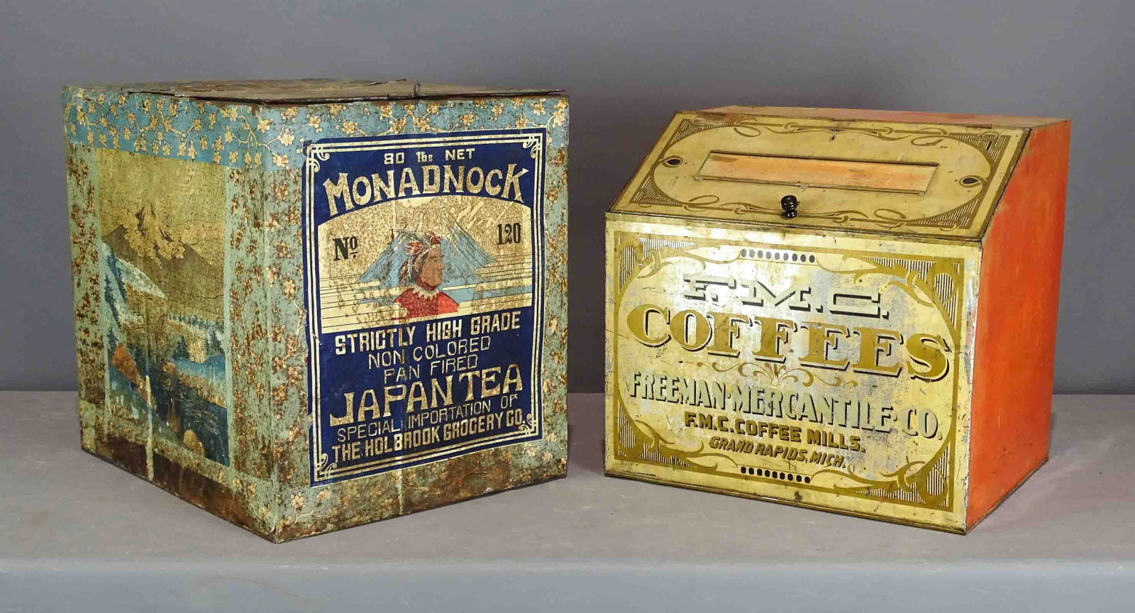 Coffee Tin & Teabox Lot (1 of 9)