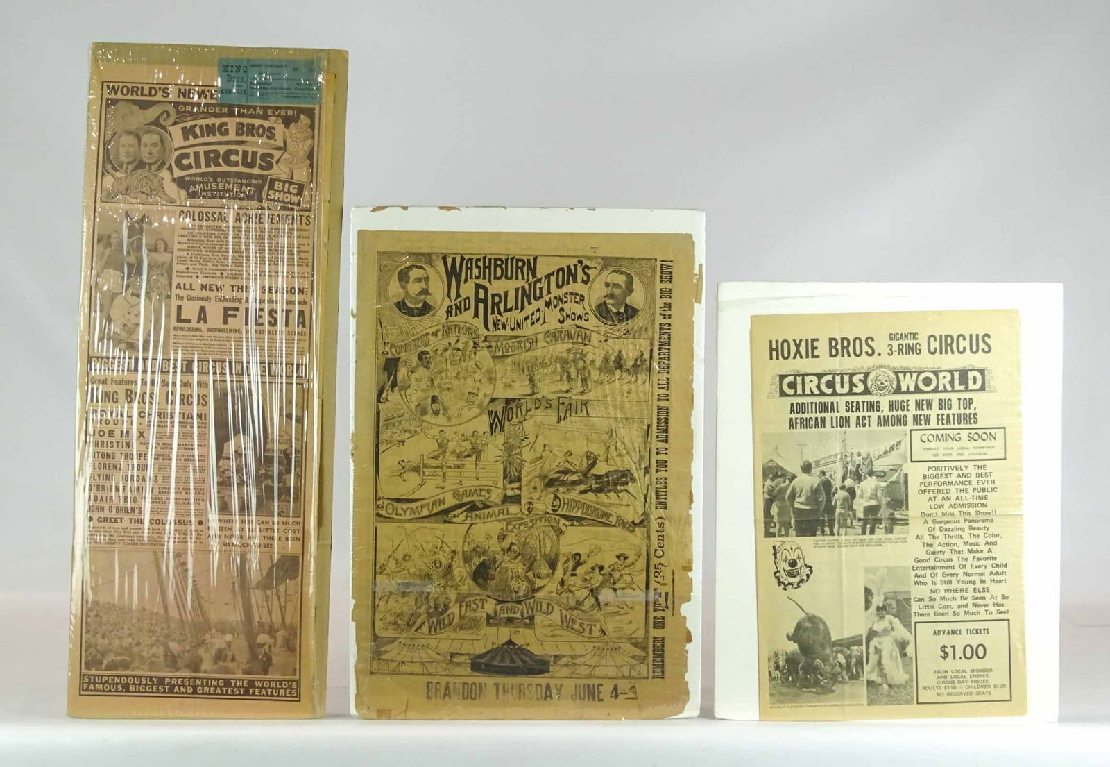 Circus Poster Lot (1 of 8)
