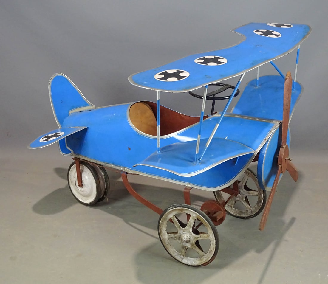 Bi-Plane Pedal Car (1 of 8)