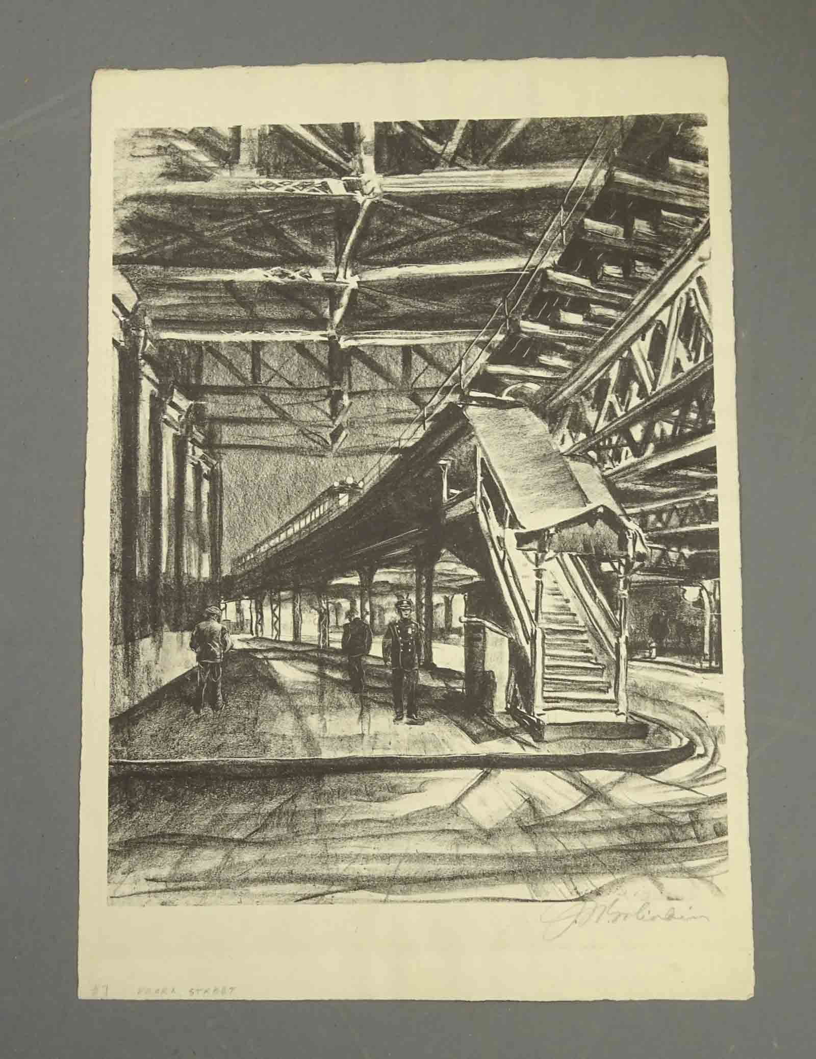 New York City Etching by Golinkin (1 of 4)