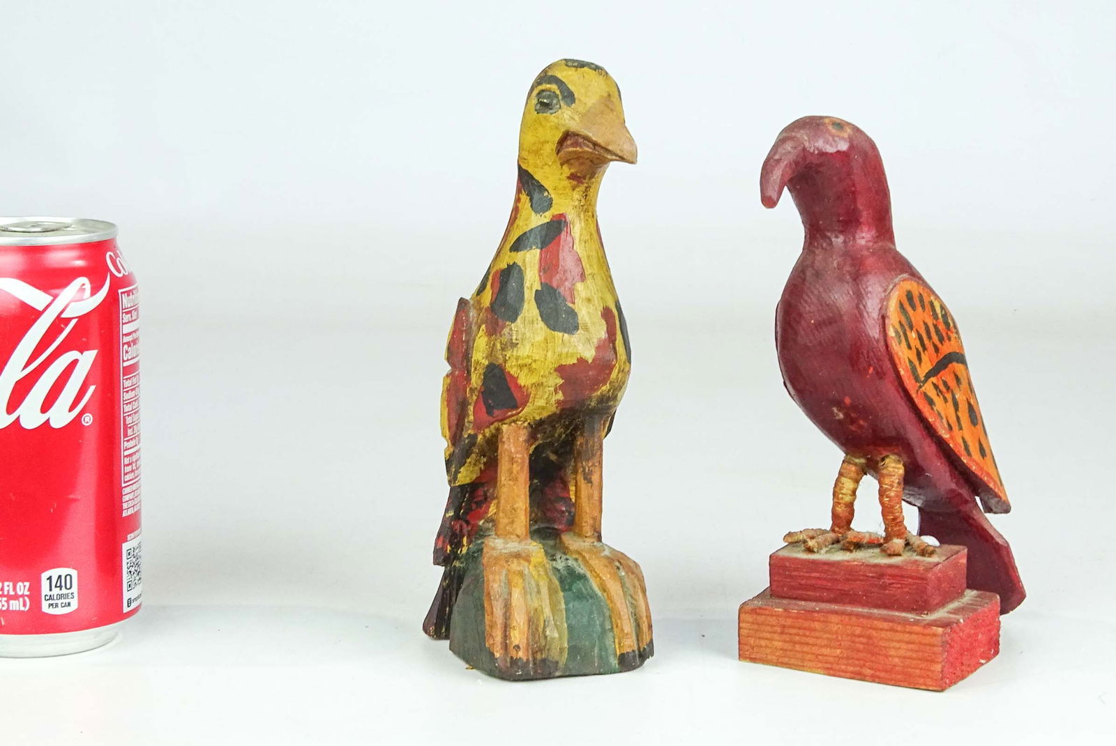 Folk Art Carved Birds (1 of 7)