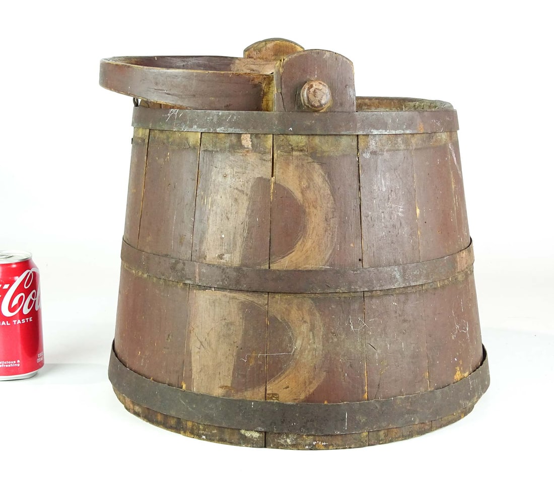19th c. Staved Bucket (1 of 5)