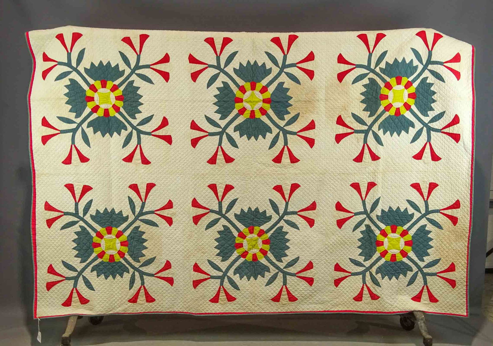 19th c. Appliqued Quilt (1 of 5)