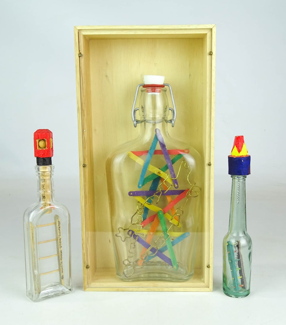 Folk Art Bottles (1 of 10)
