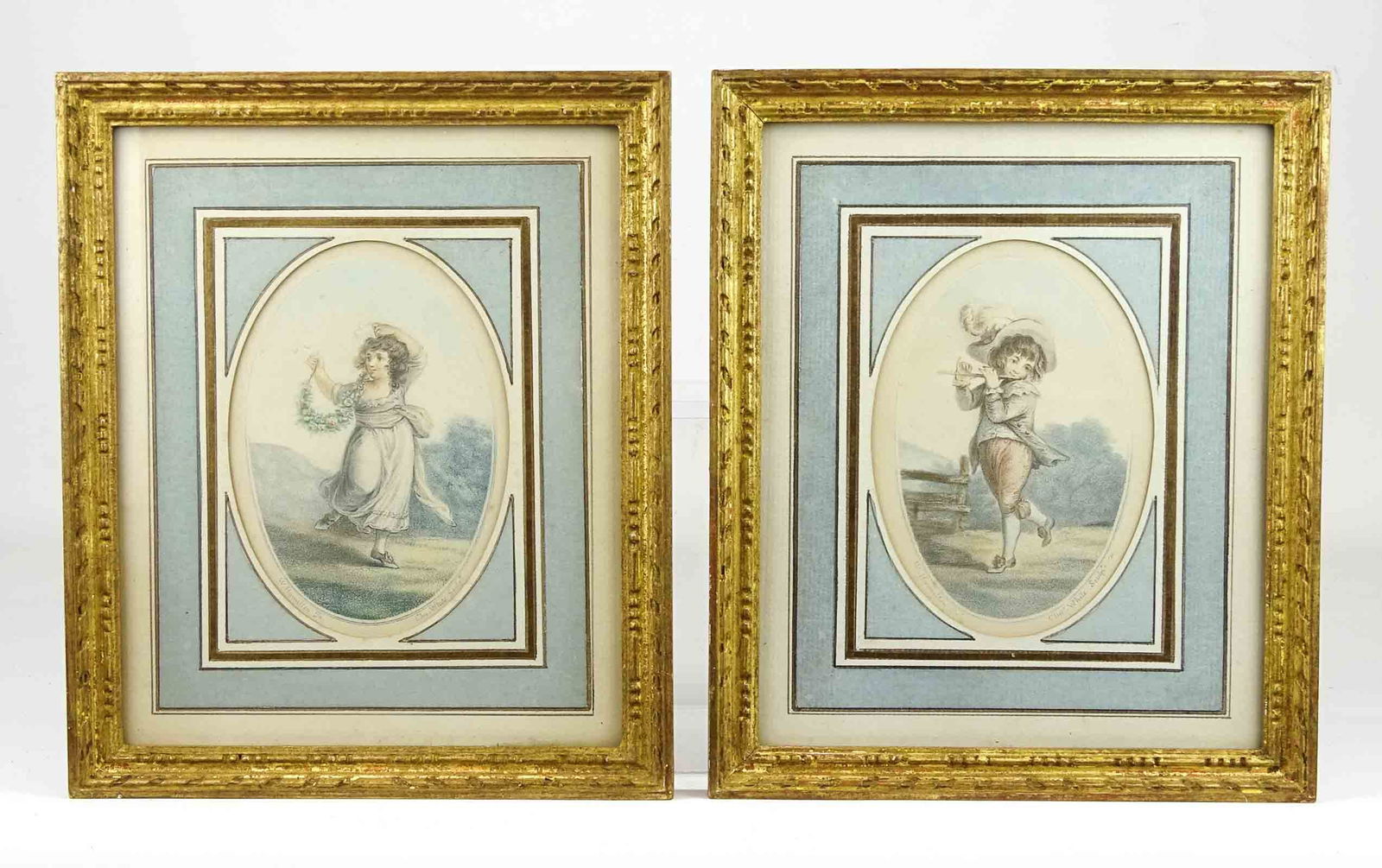 Pair of Continental Prints (1 of 6)