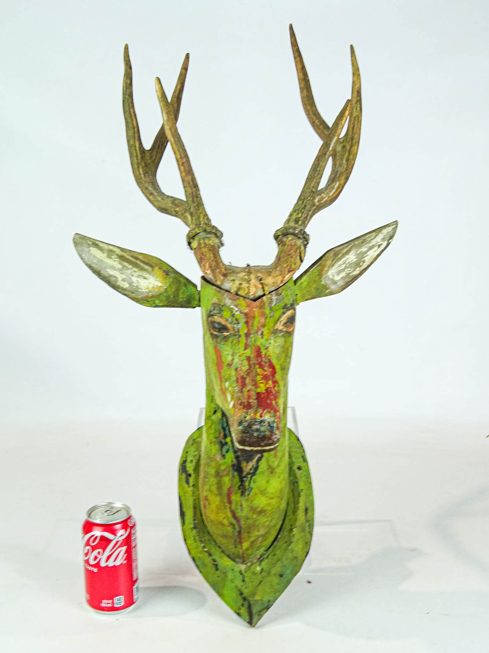 Folk Art Deer Head (1 of 7)