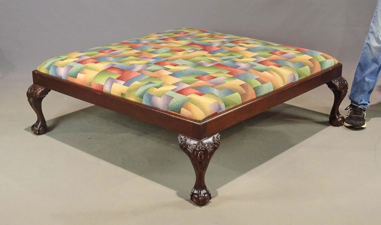 Large Decorative Ottoman (1 of 4)