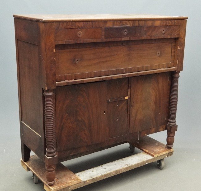 19th c. Federal Server: 19th c. Federal mahogany server. As found. 50" W 21" D 46" Ht.