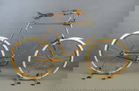 Rare Bamboo Pneumatic Safety Bicycle