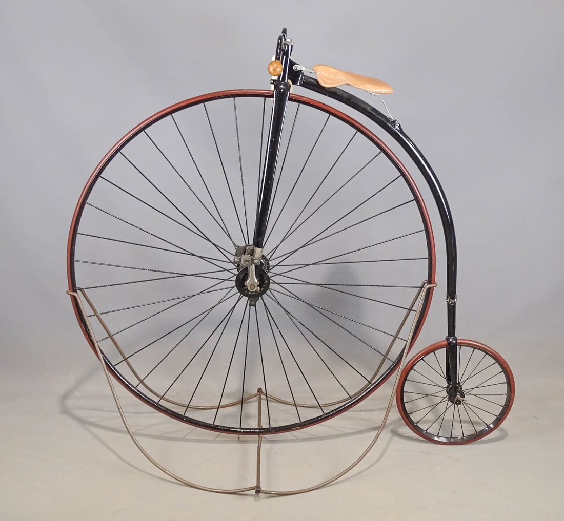 C. 1880's Child's High Wheel Bicycle (1 of 9)