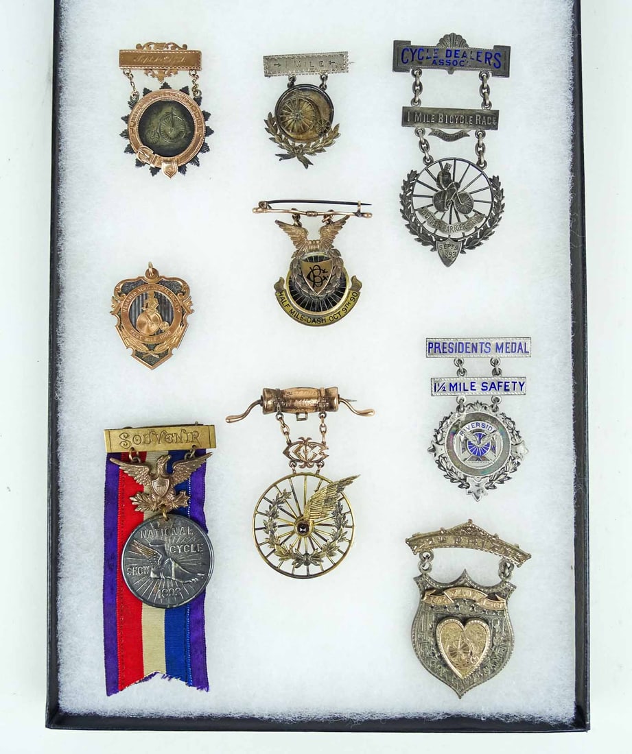 Bicycle Medals Lot (1 of 8)