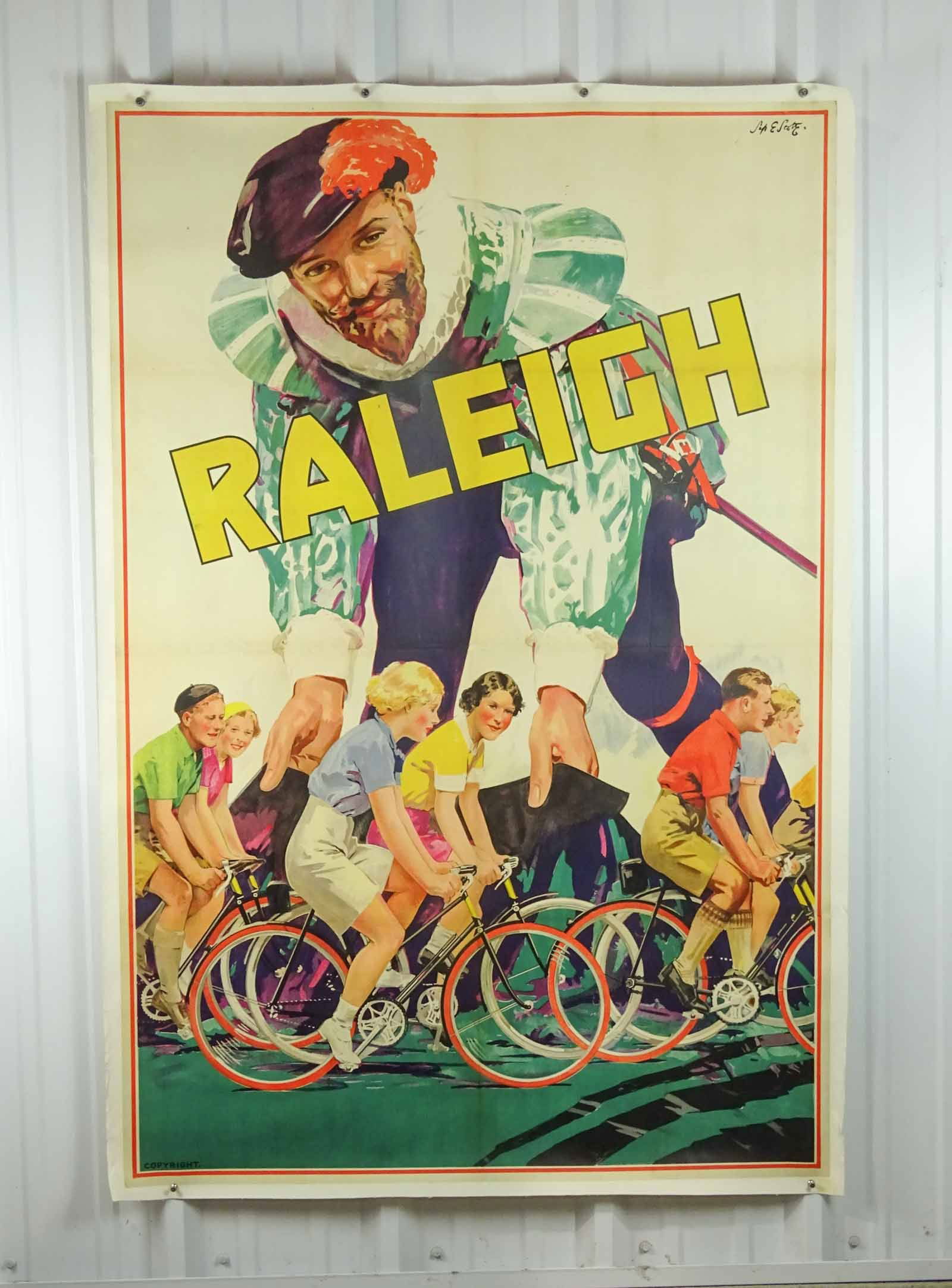 Raleigh Bicycle Poster (1 of 7)