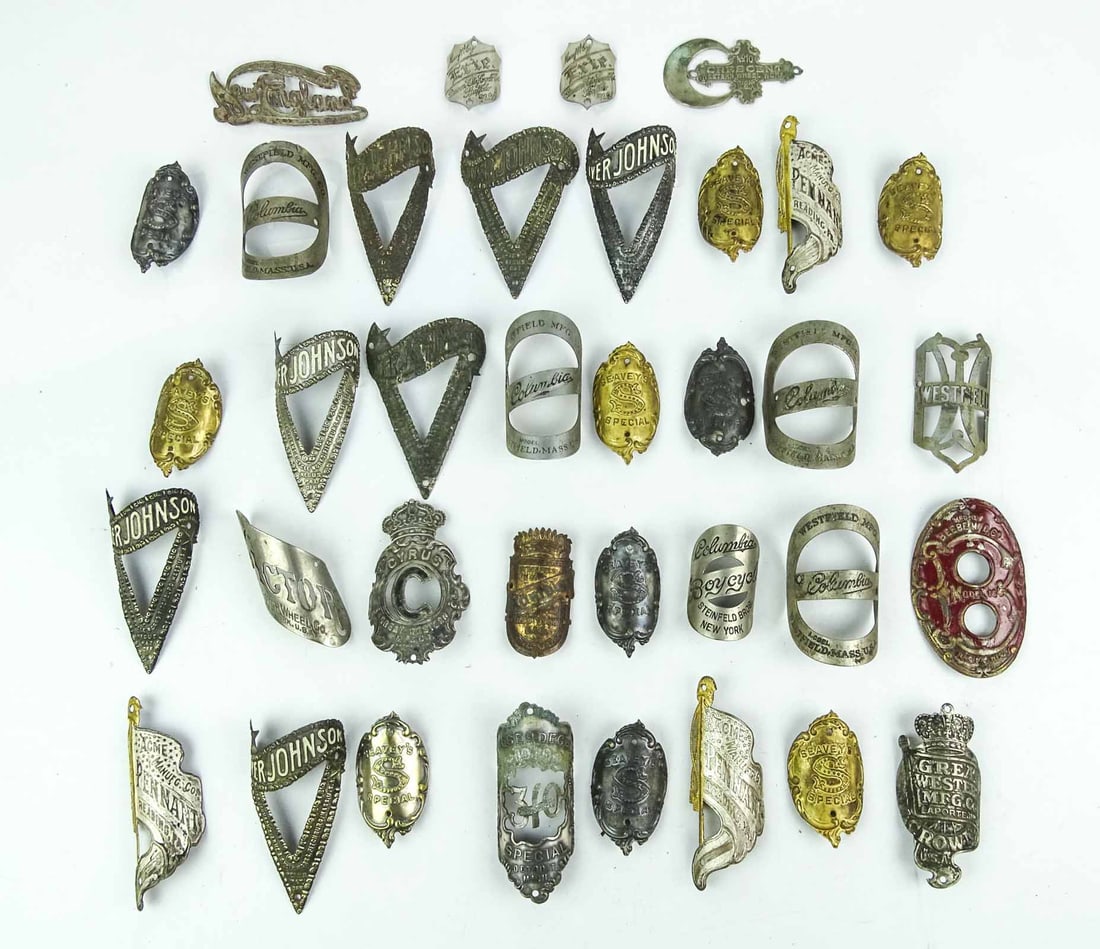 Bicycle Head Badge Lot (1 of 8)