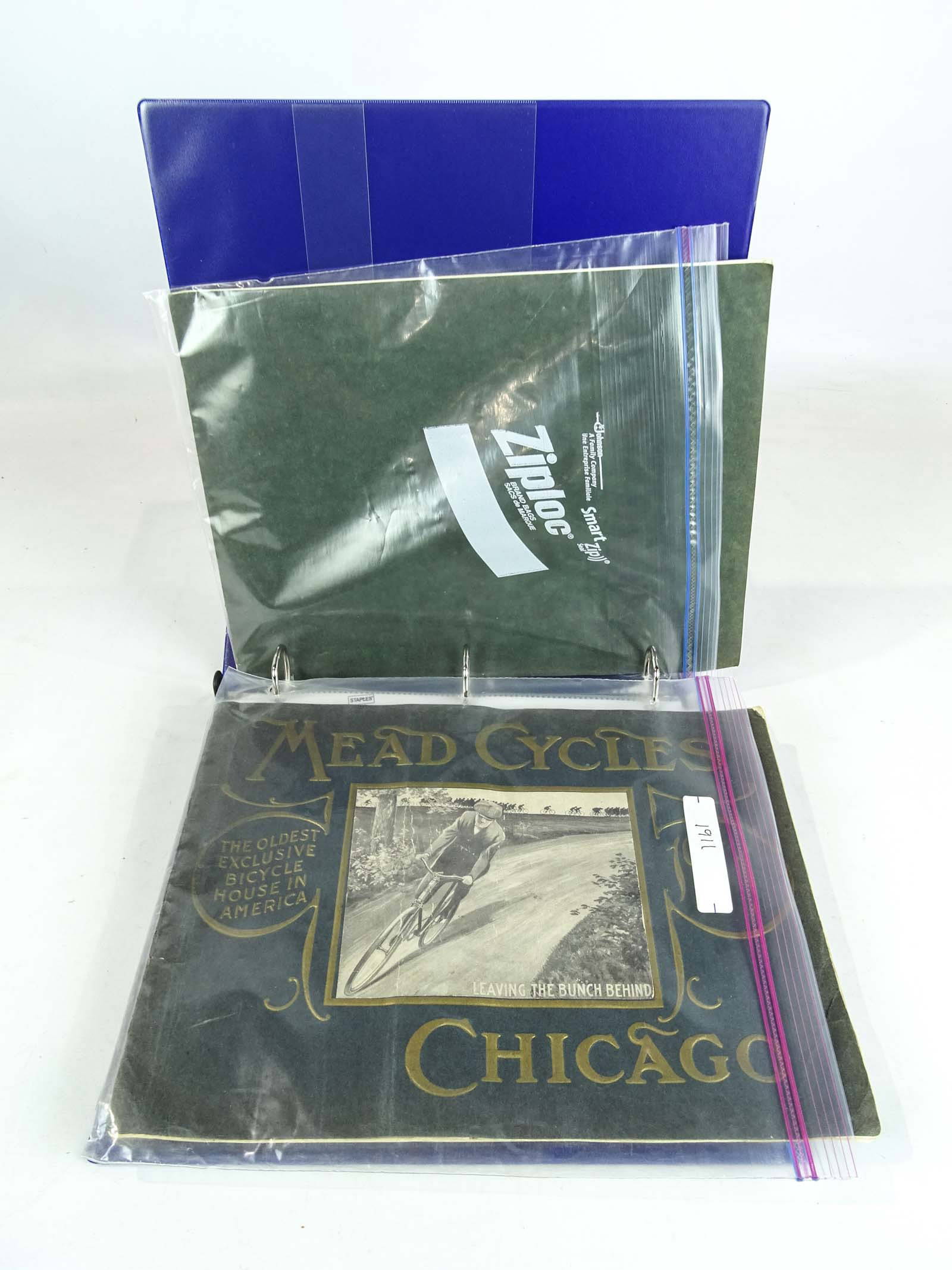 Mead Cycles Catalogs Auction