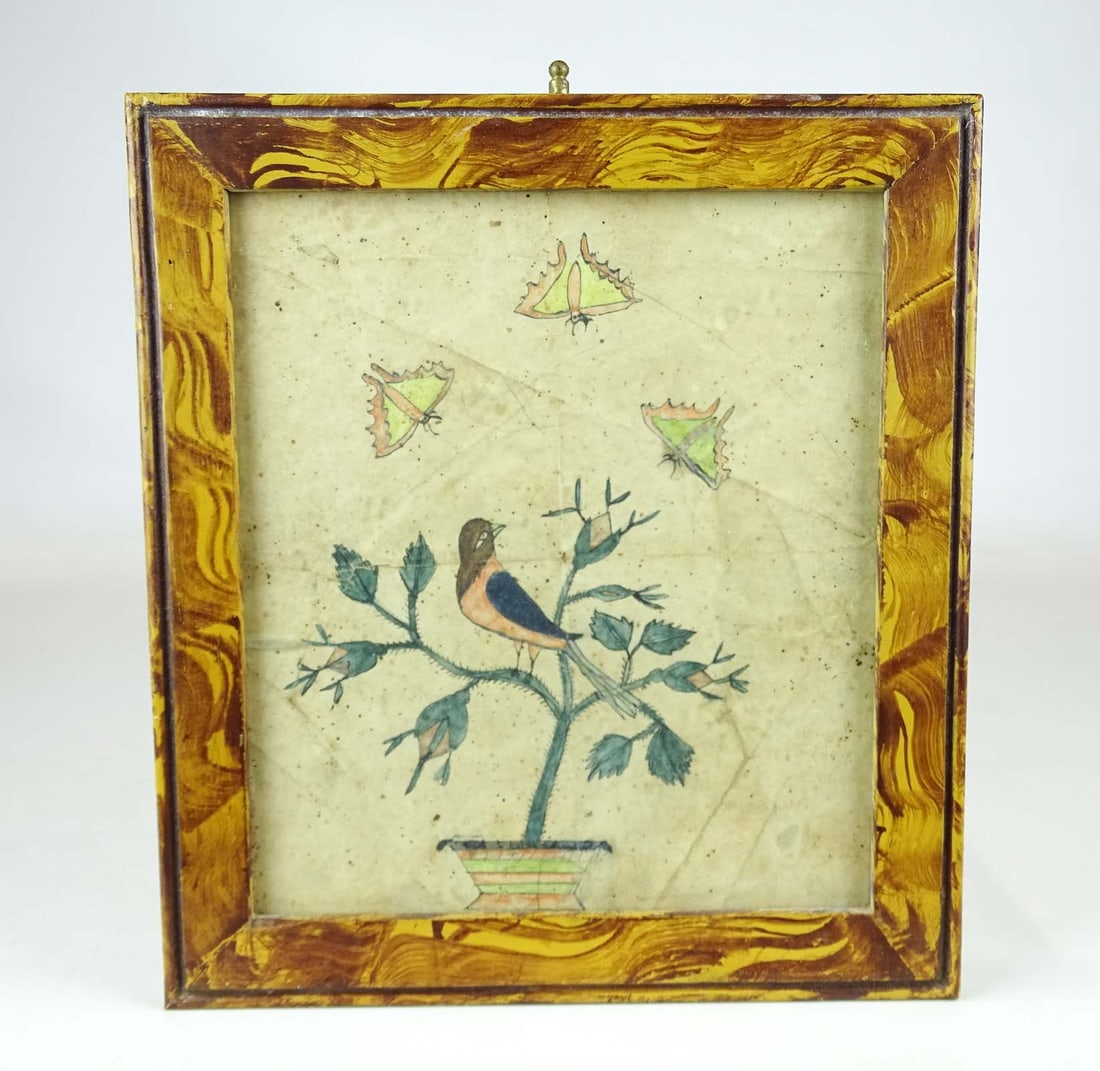 19th c. Bird Watercolor (1 of 5)